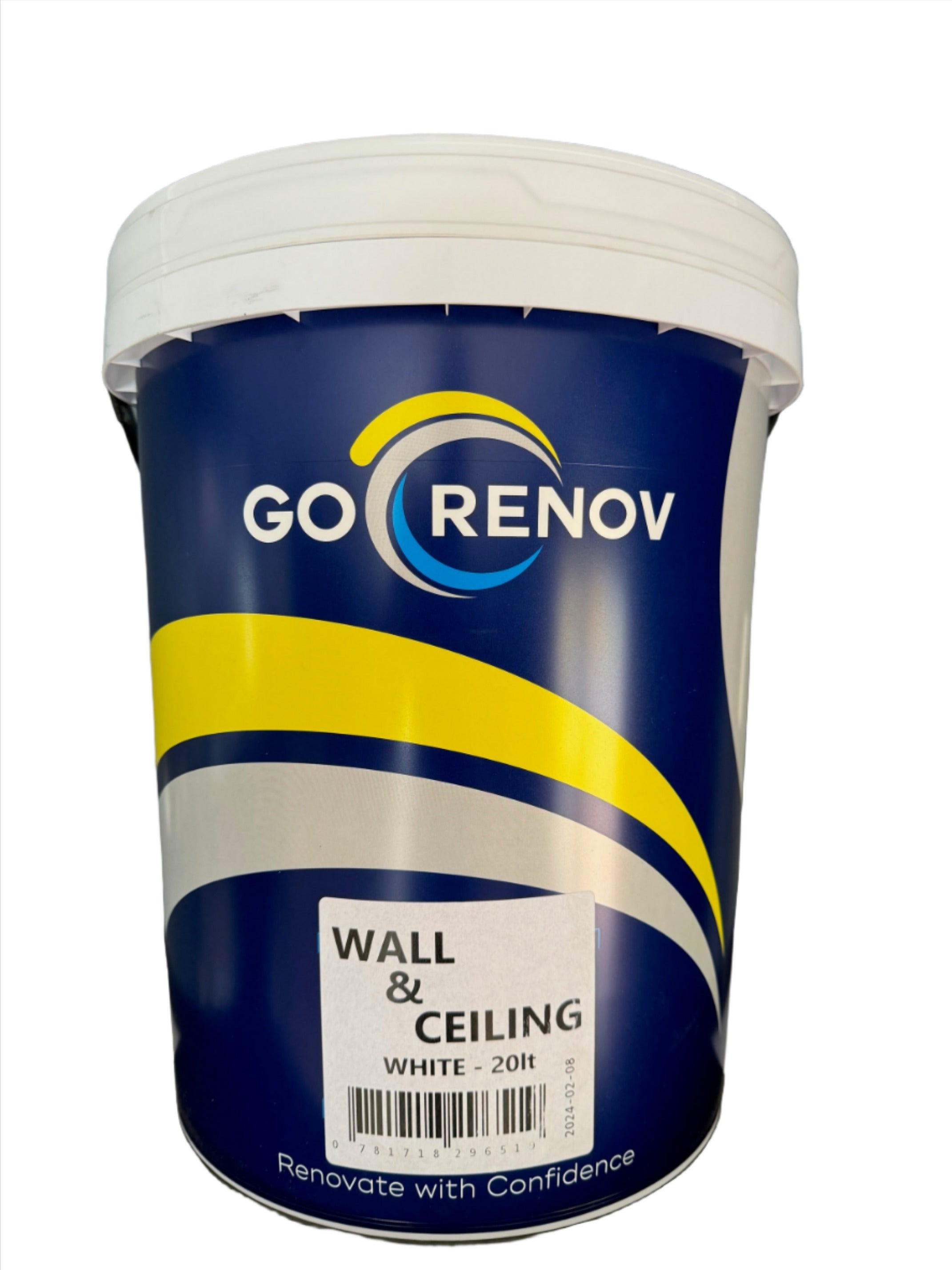 Renov Go Wall and Ceiling - White 20LT