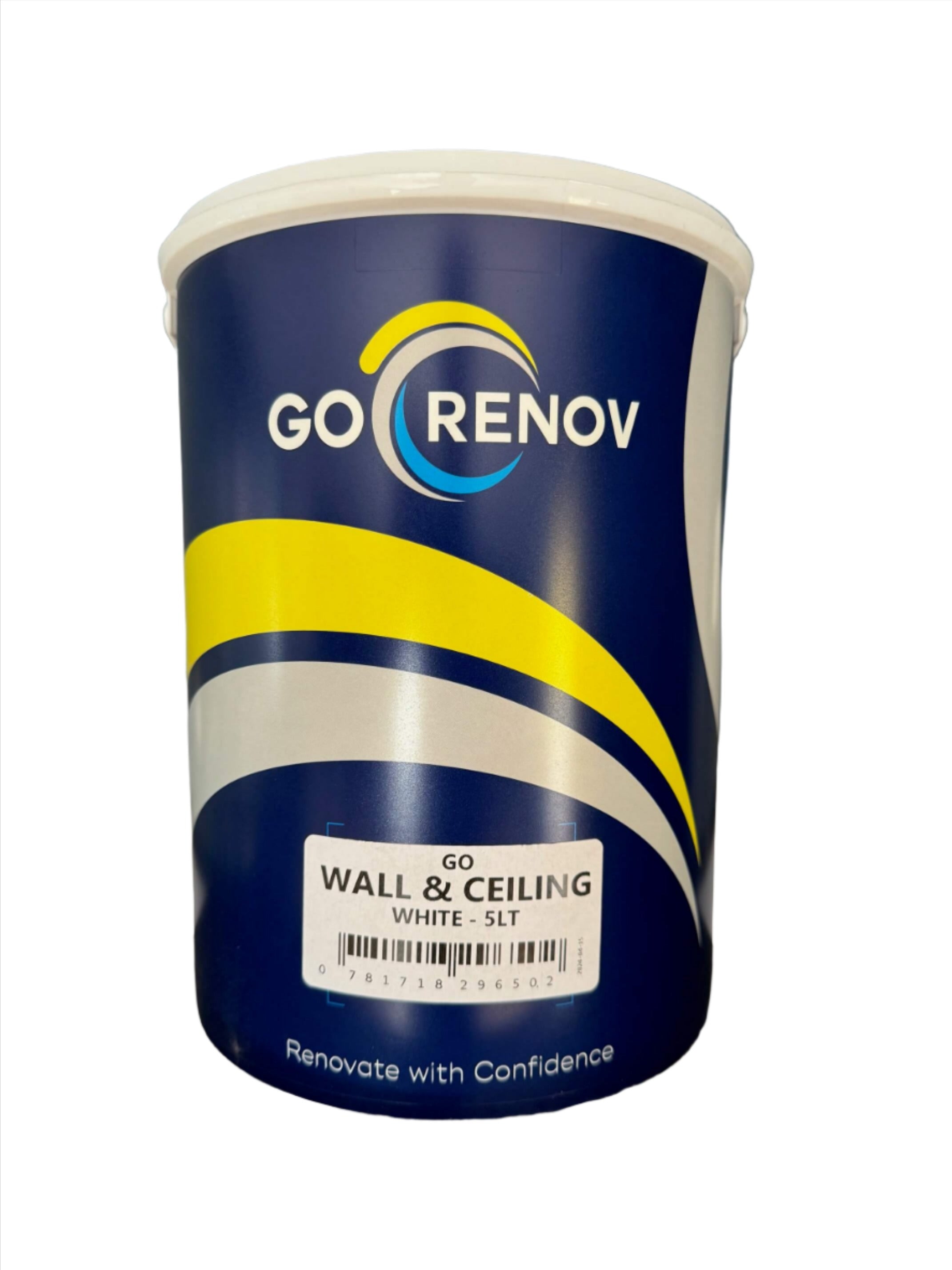 Renov Go Wall and Ceiling - White 5LT