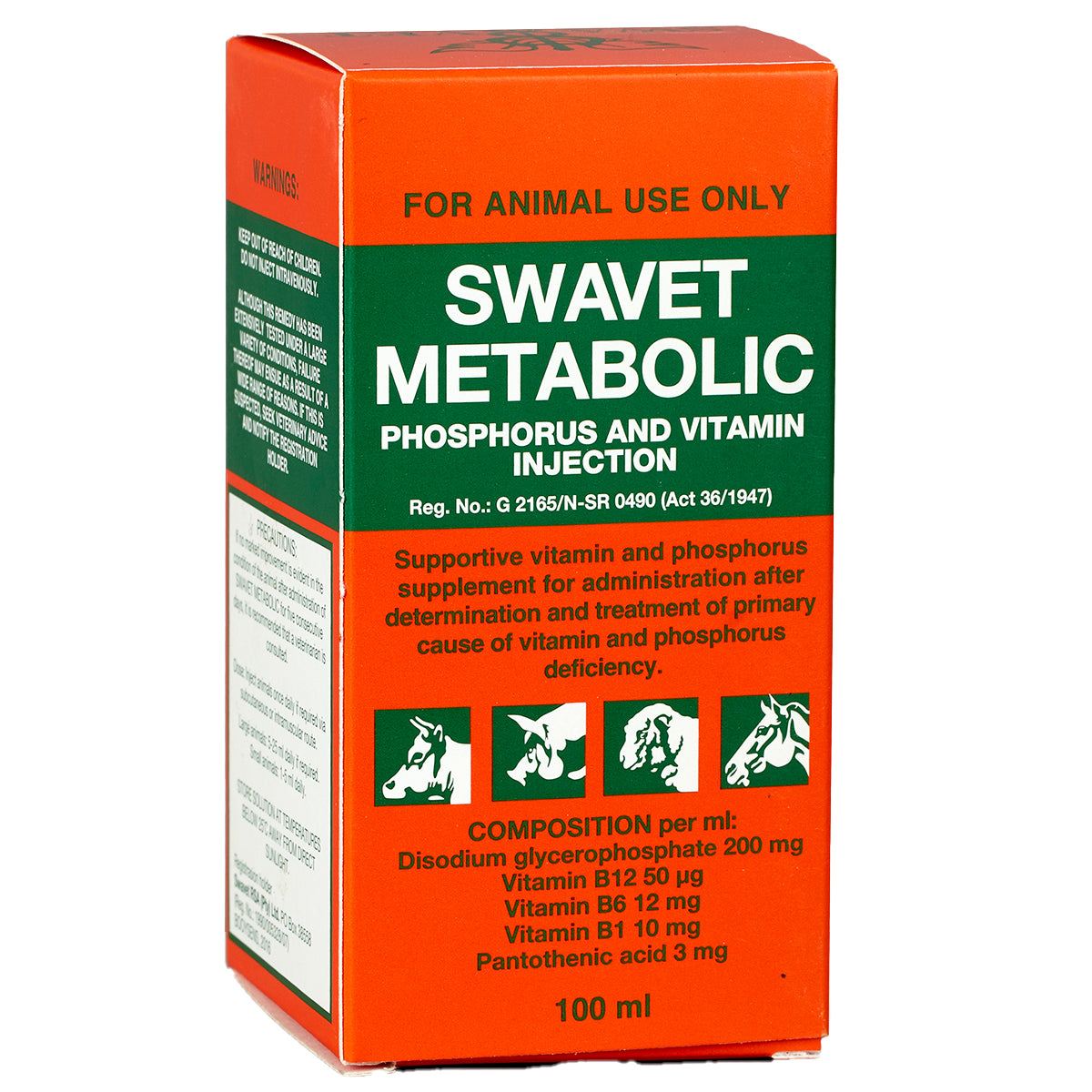 Frontline VIT Metabolic 100ml Swavet