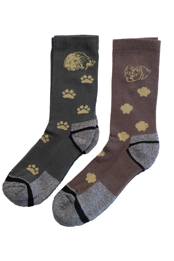 DC - SOCK 2 PACK OLIVE S&H PROMARK