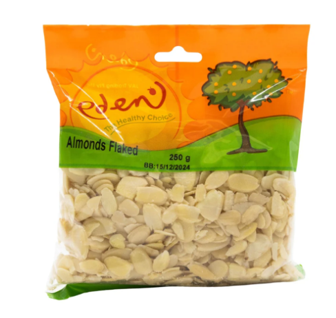 Eden Almonds Flaked 250g