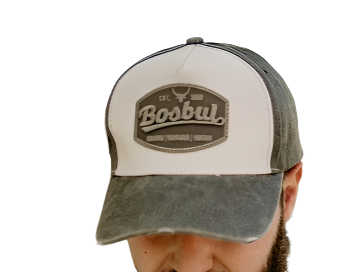 Bosbul Cap Olive/white Washed