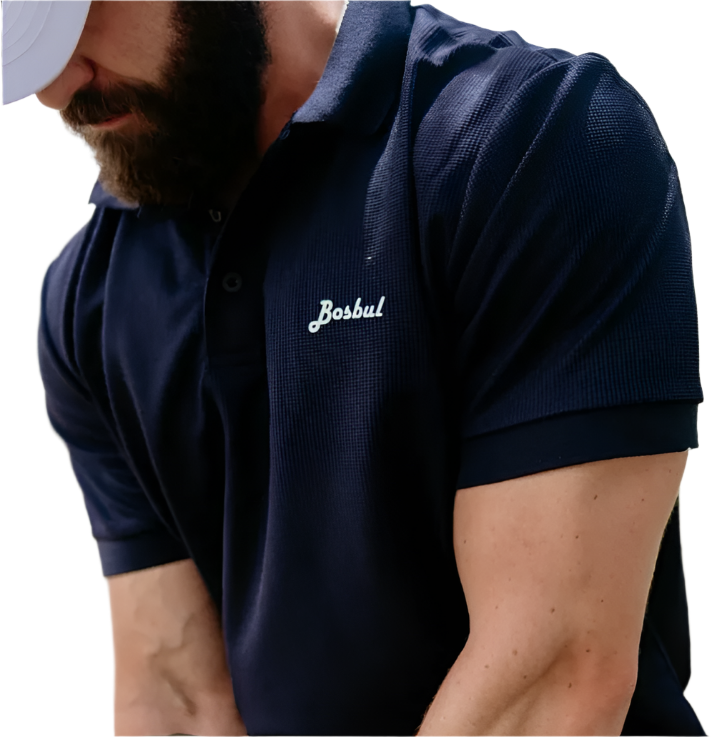 Bosbul Mens Golfer Navy L