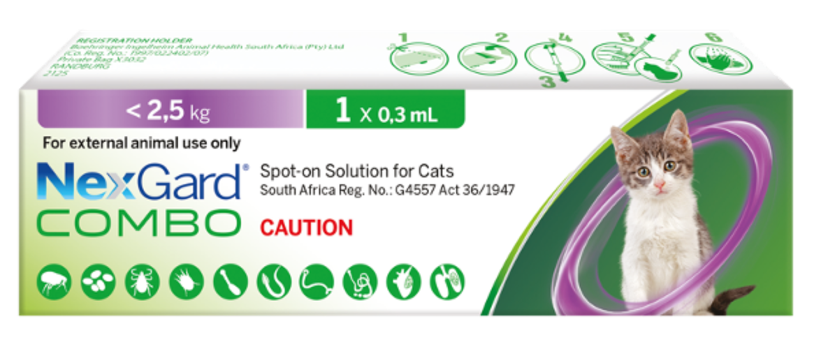 Frontline Nexgard Combo CAT Small 0.3ml (<2.5kg)