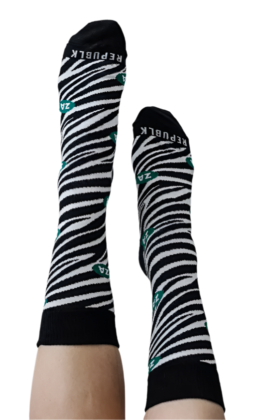 Republk Sock Zebra