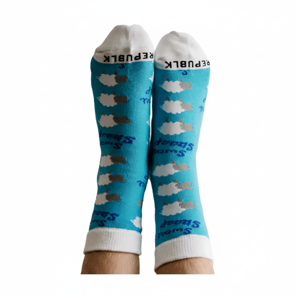 Republk Sock Swart Skaap Kids