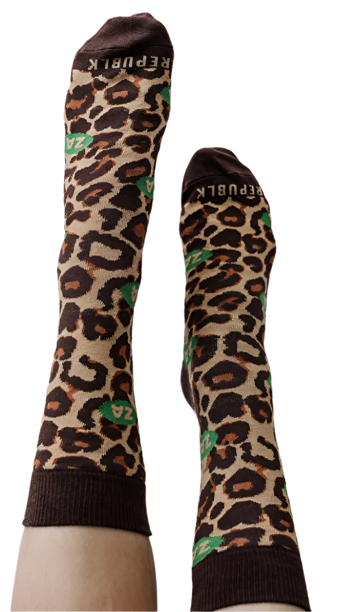 Republk Sock Leopard