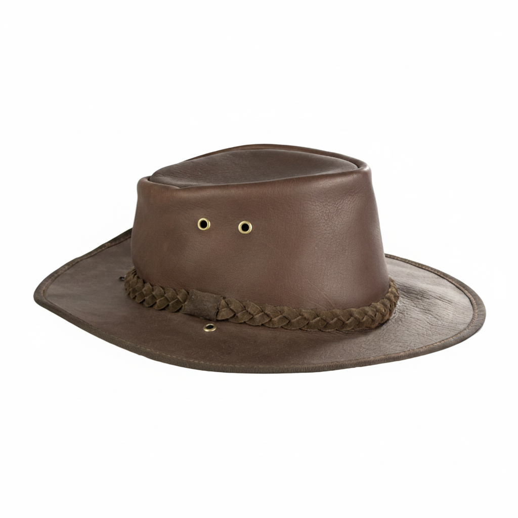 Tarzan Crush Full Leather Hat L