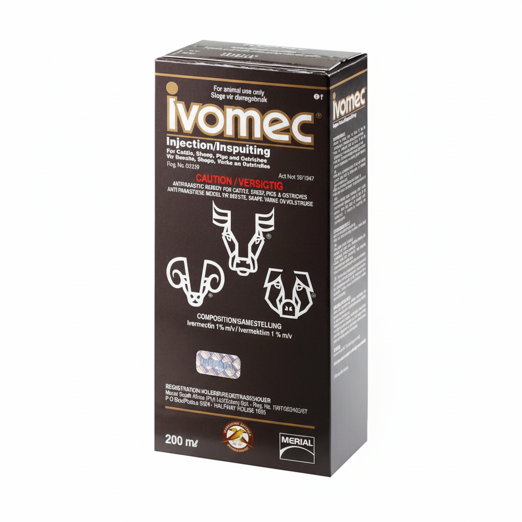 Frontline INJ Ivomec 1% 200ml Swavet