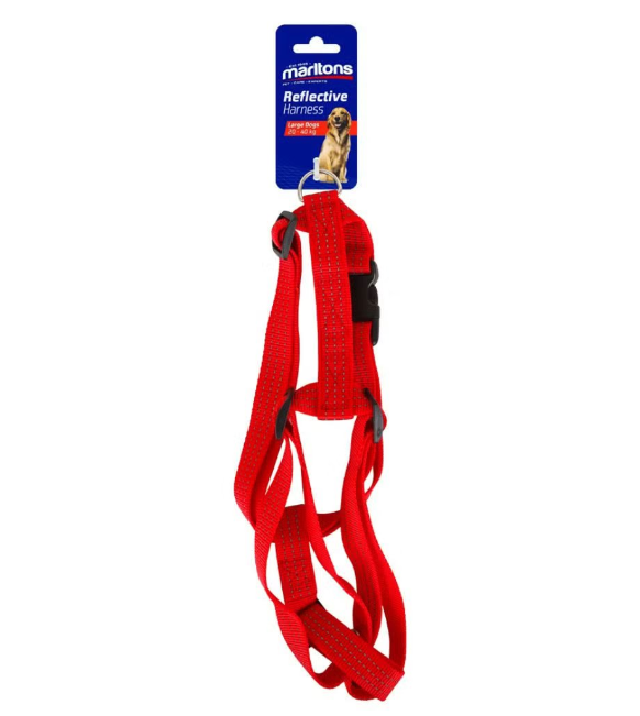 Harness Reflective 20mm - Red