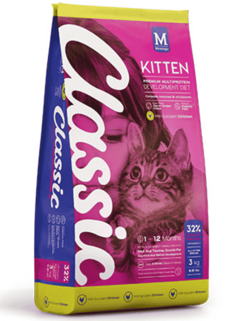 Montego Kitten Food 3kg Classic