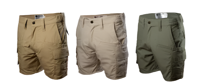 SHORT CARGO 14CM RIPSTOP KHAKI 38 VULCAN