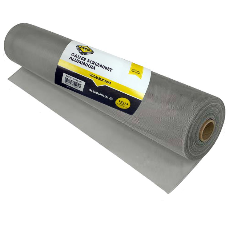 Matweld Gauze Screen Net Alum 0.9 x 30M Natural