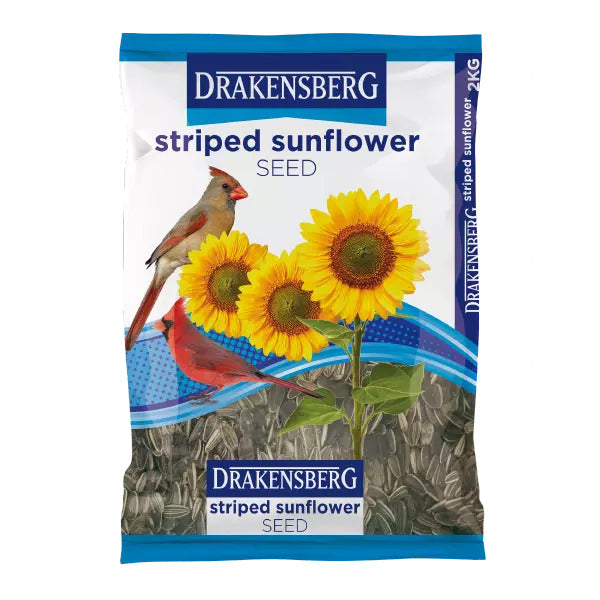 Drakensberg Seed Sunflower Striped 2kg