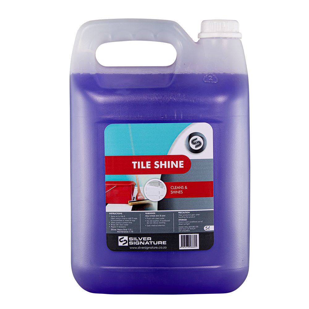 Silver Sig Tile Shine & Cleaner 5L