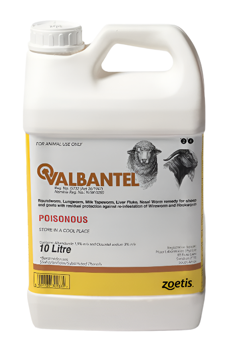 Zoetis Dos Valbantel 10L