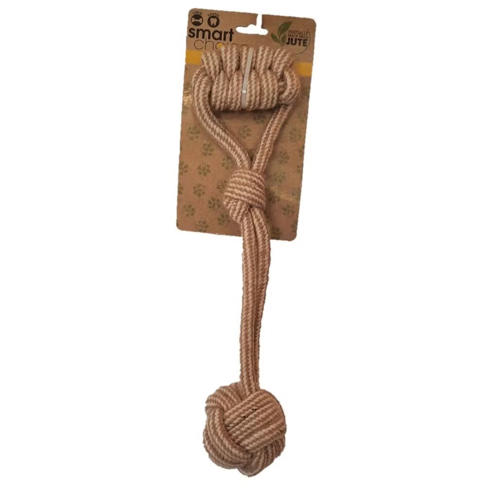 TOY ROPE SMART CHOICE JUTE DOG