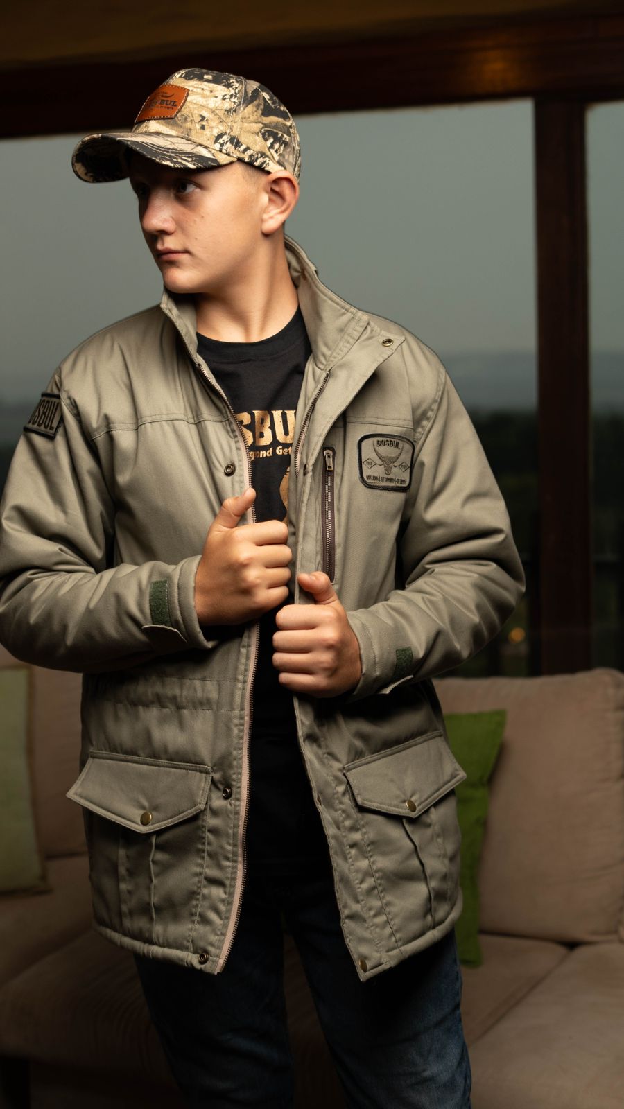 Bosbul Parka Unisex Olive