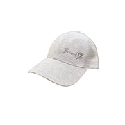 BOSBOK GRAY CAP WITH PONY TAIL SLIT