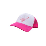 BOSBOK PINK TRUCKER CAP