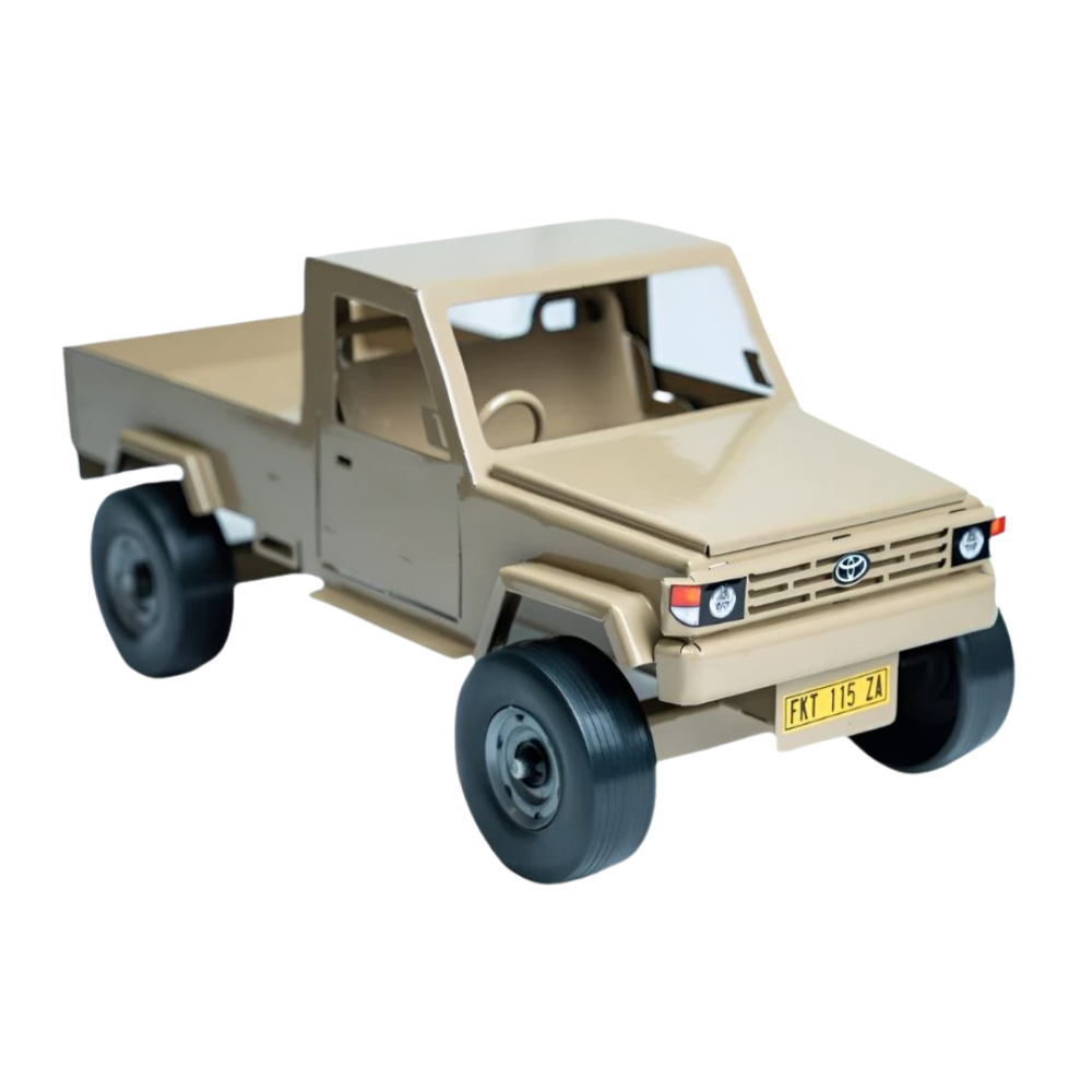 AFRICARS STEEL TOY LAND CRUISER