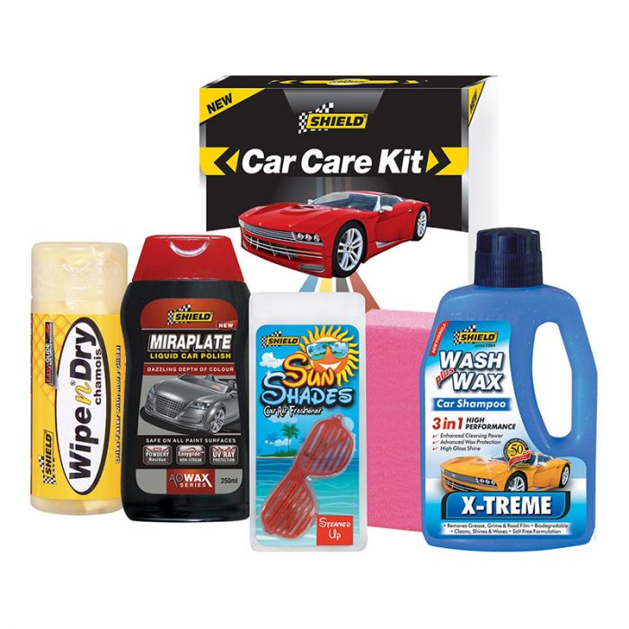 Wash N Shine Kit 5PC Shield