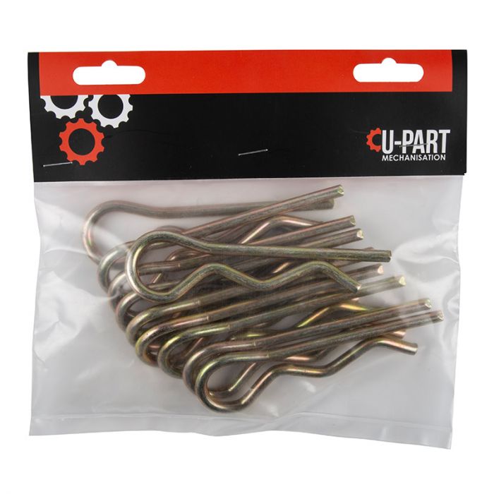 GRIP Clip 19-32mm 6mm S14 10PK U-part