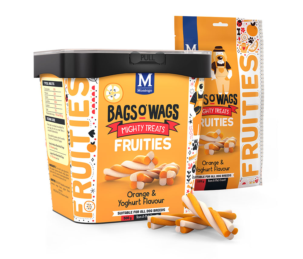 Montego Bags O Wags Orange & Yogurt 500g