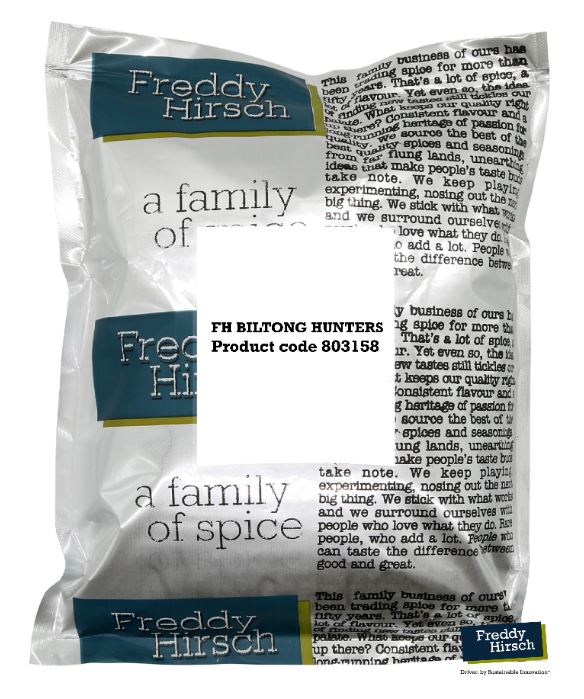 Freddy Hirsch Biltong Hunters 1kg