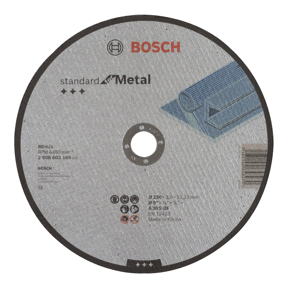 Bosch Cutting  Disc Metal A30 S BF 230 x 22X30