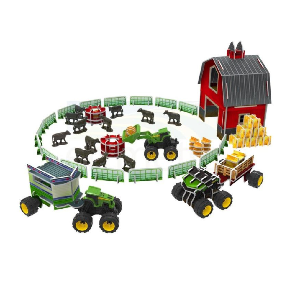 BUILDABLE BARN PLAY SET JOHN DEERE