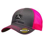 John Deere Cap Kids Neon Mesh Back