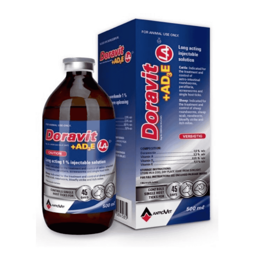 Antrovet INJ Doravit Plus AD3E LA 500ml