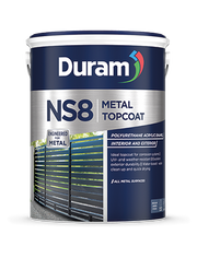 Duram NS8 Metal Top Coat 1L Black