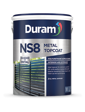 Duram NS8 Metal Top Coat 1L Black