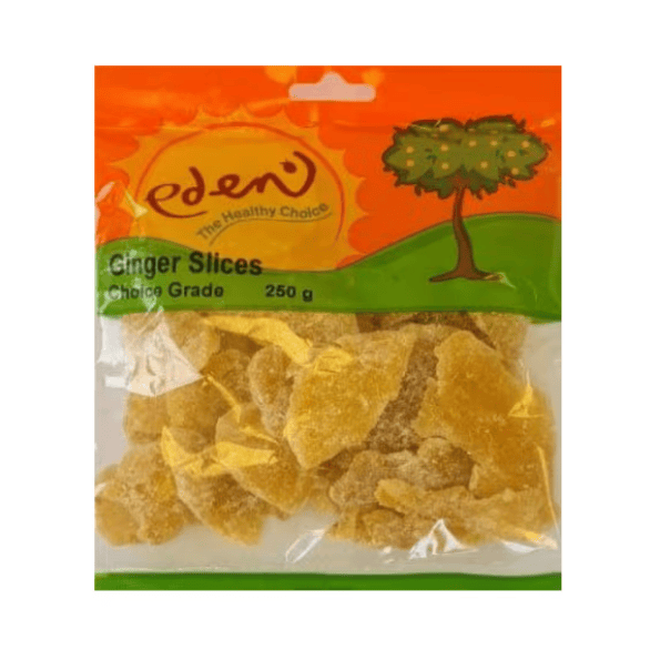Eden Ginger Slices 250g