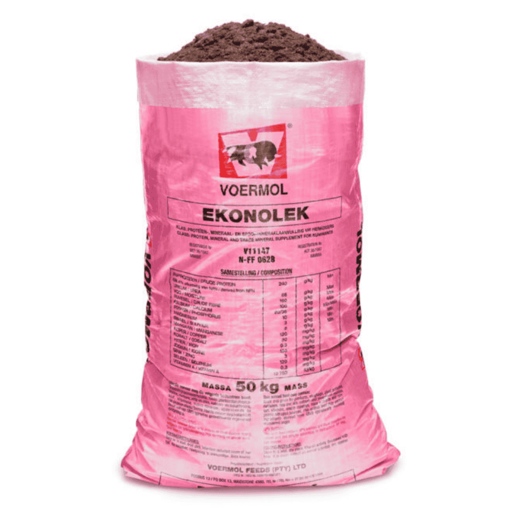 LICK ECONO 50KG RUMEVITE VOERMOL