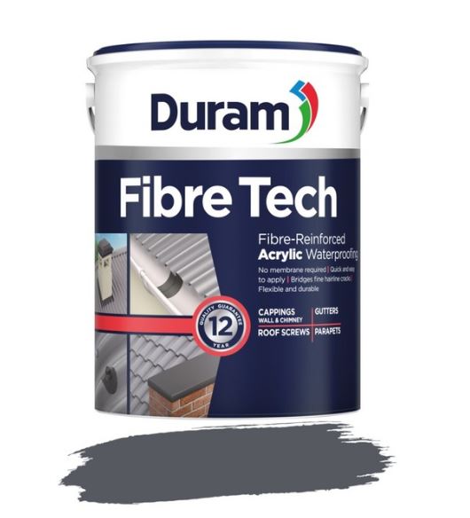 Duram Rainkote Fibre-tech 5L Charcoal