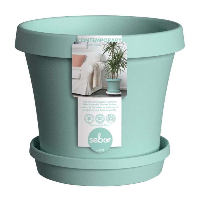 Sebor Super Pot & Saucer Set 30cm T