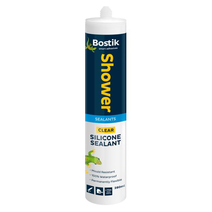 Bostik Shower Silicone Clear 280ml
