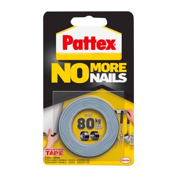 Pattex No-more-nails Adhesive Tape 80kg