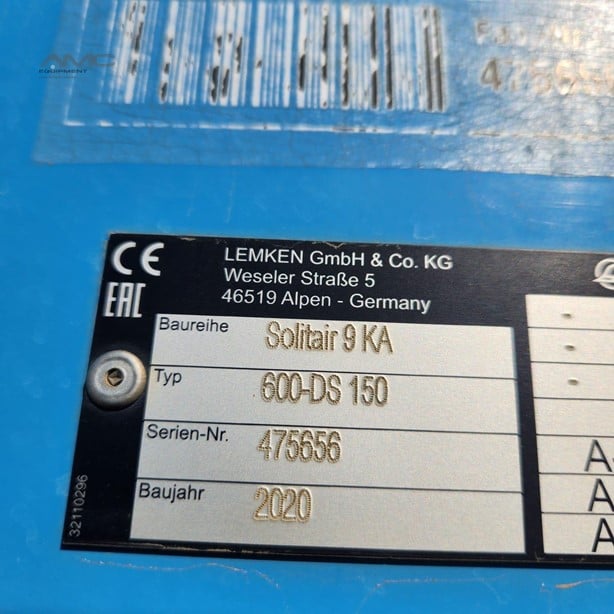 2021 Lemken Solitair 9/600KA-DS – image 8