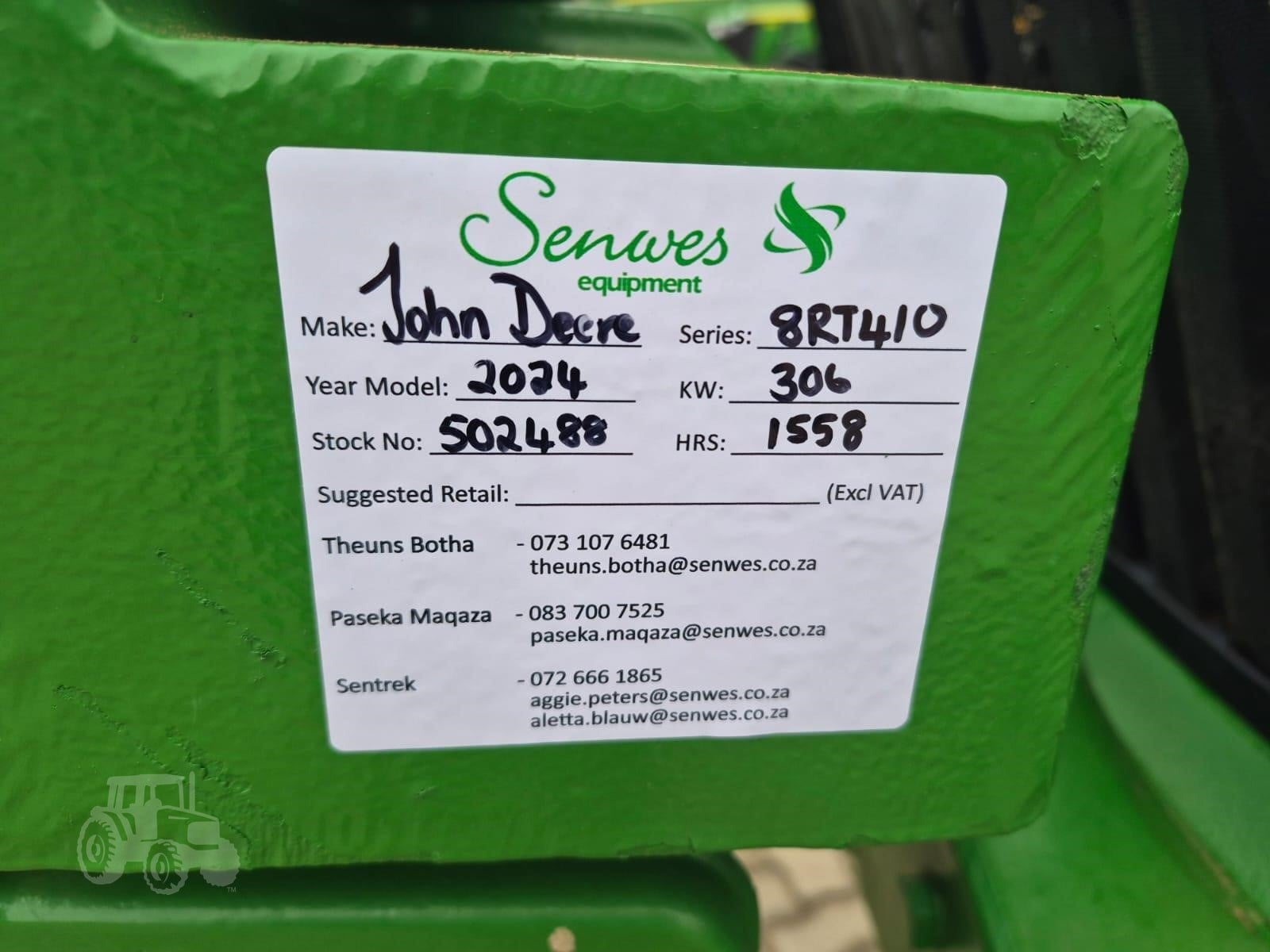 2024 John Deere 8RT 410 – image 4