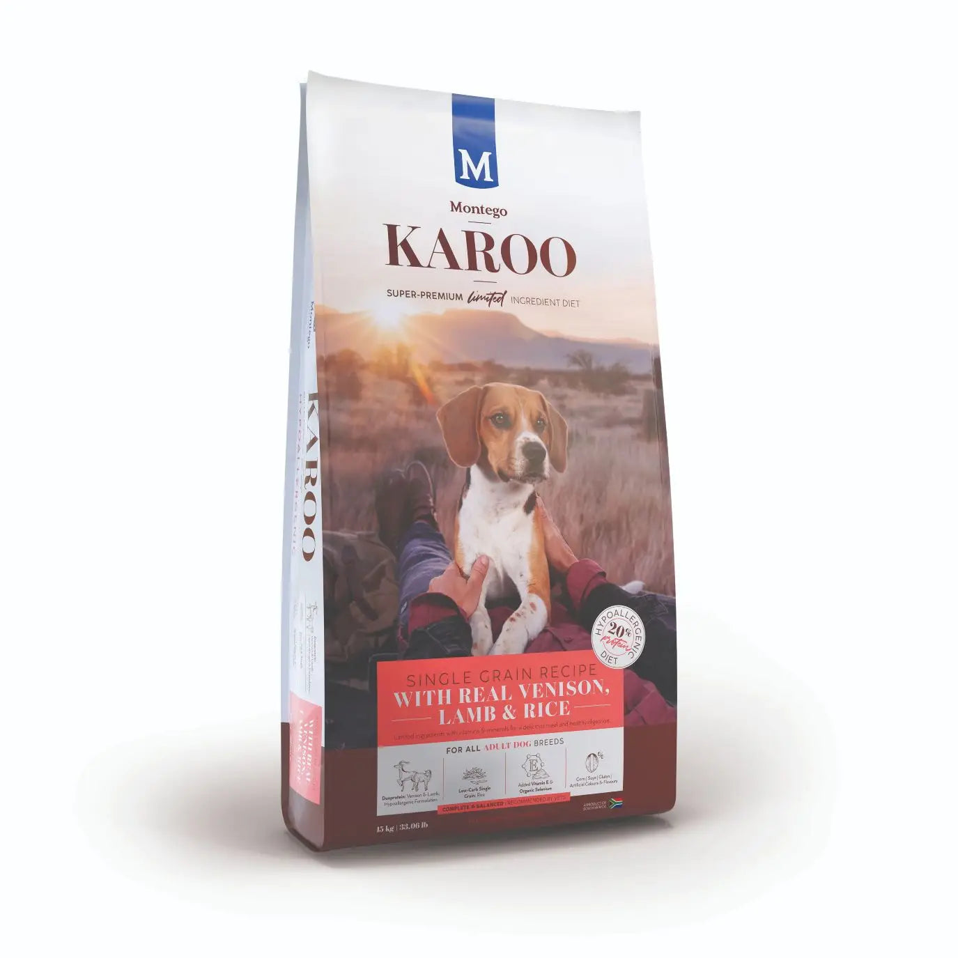 DOG FOOD ADULT VENI/LAMB 8KG KAROO