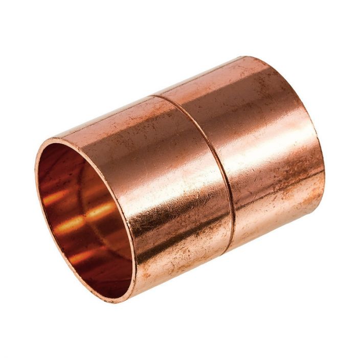 Plumbing Coupler STR 22mm CXC Copper
