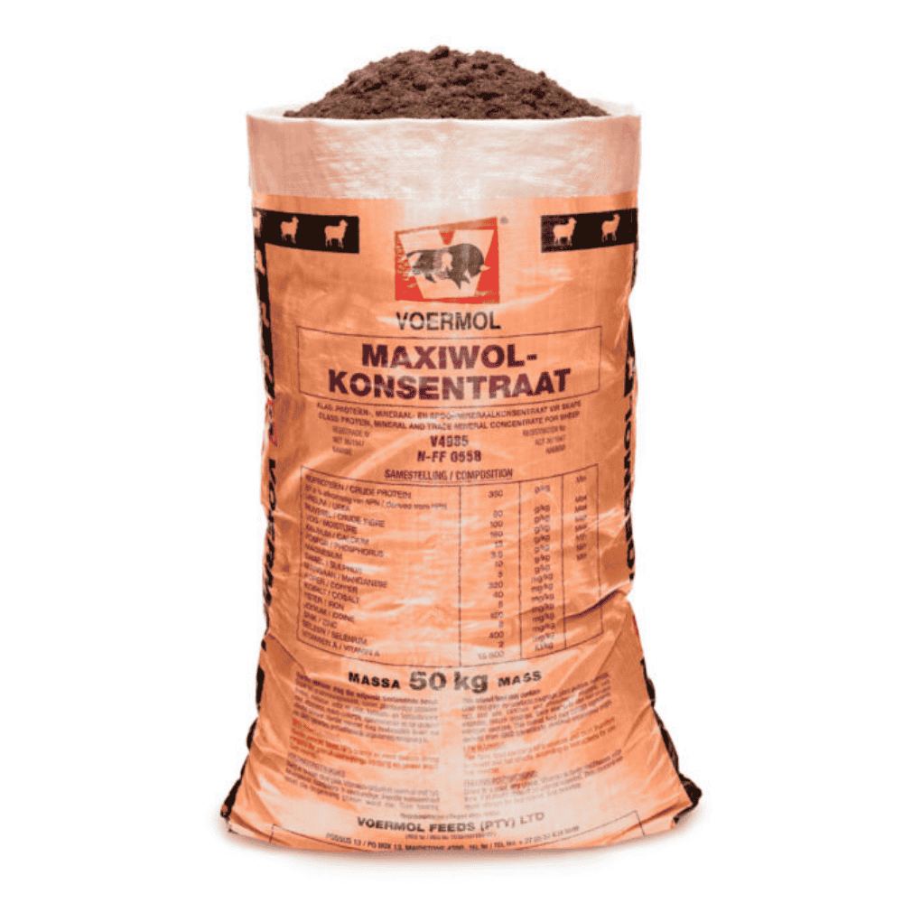 Voermol Maxiwol Concentrate 50kg