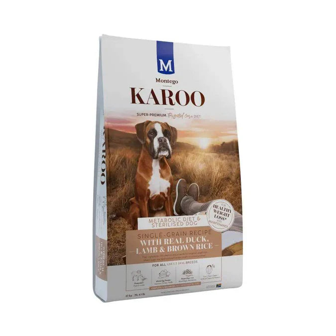 Montego Dog Food Duck & Lamb 12kg Karoo