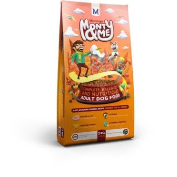 DOG FOOD PUPPY 2KG MONTY & ME