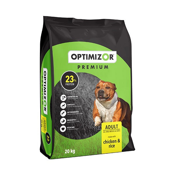 DOG FOOD CHICKEN & RICE 20KG OPTIMIZOR