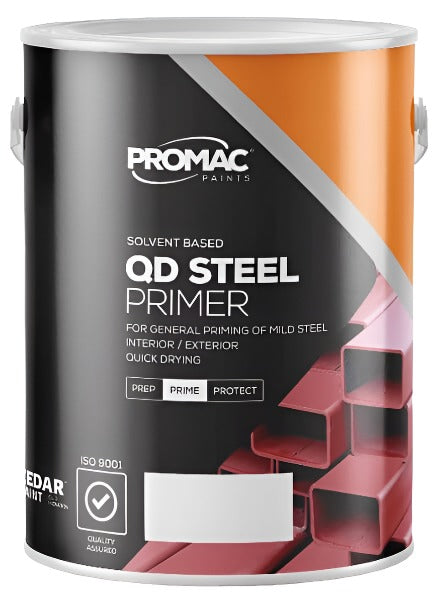 QD STEEL PRIMER RED OXIDE 5L PROMAC